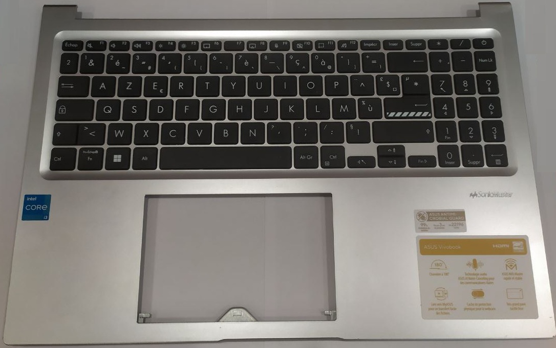 Топкейс для Asus VivoBookX1605E серый
